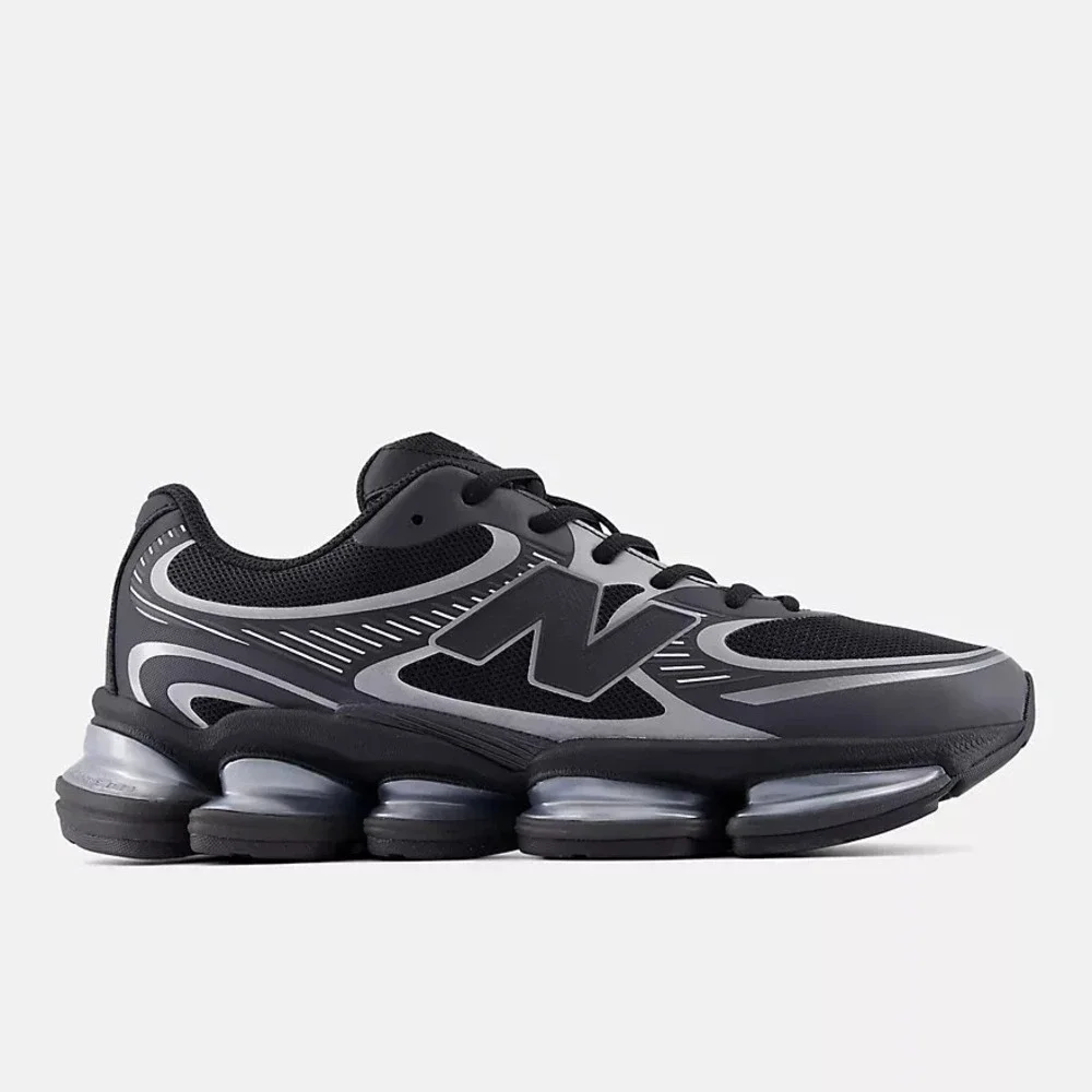 New Balance Abzorb 2000 Mens Size 7.5 Black/Grey Running Shoes U20008LL‎ NEW